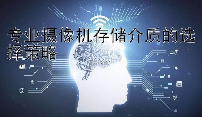 专业摄像机存储介质的选择策略